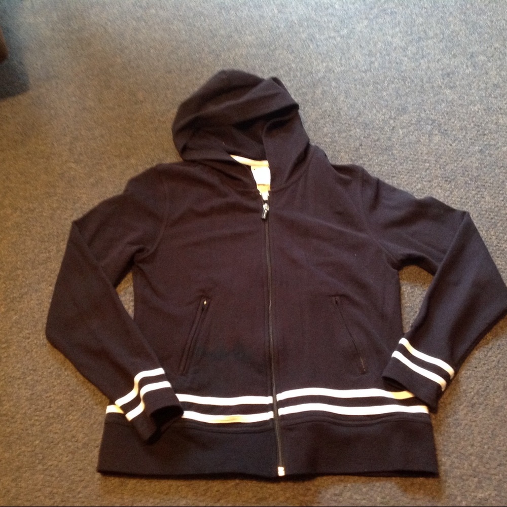 Women's Black Hooded Jacket